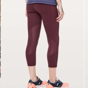 ❤️ Lululemon Pace Rival Ruby Red Maroon 22” size 10